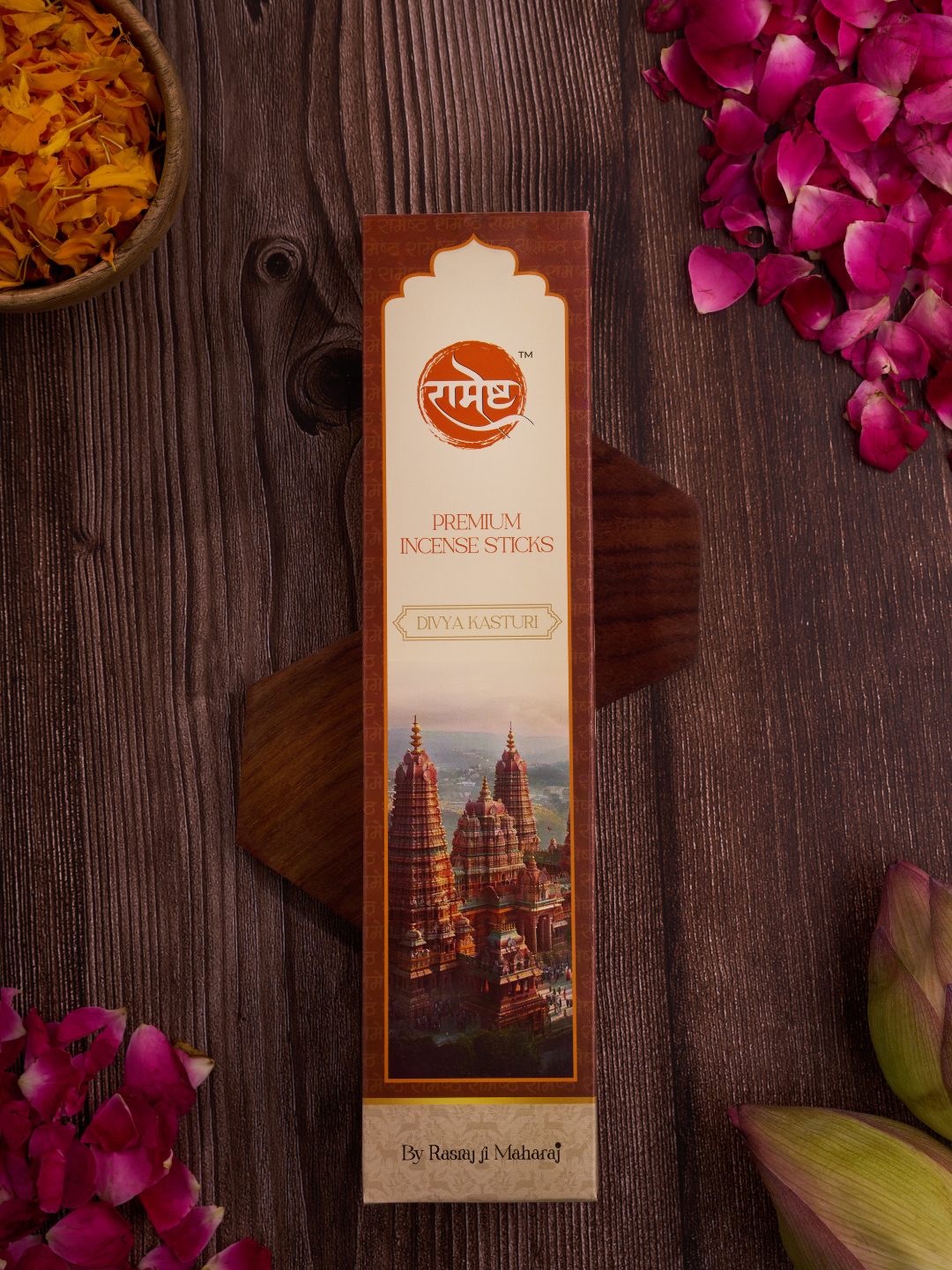 Premium Incense Sticks - Divya Kasturi - Temple Series