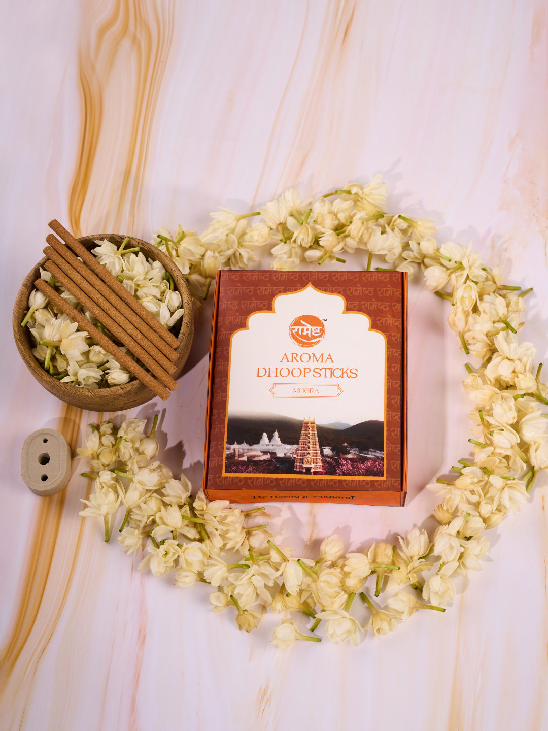 Aroma Dhoop Sticks -Mogra- Temple Series