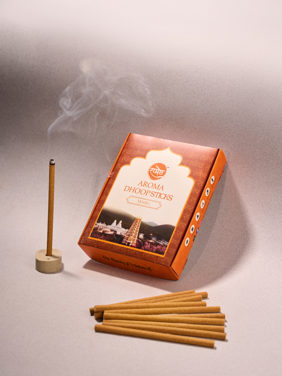 Aroma Dhoop Sticks -Mogra- Temple Series