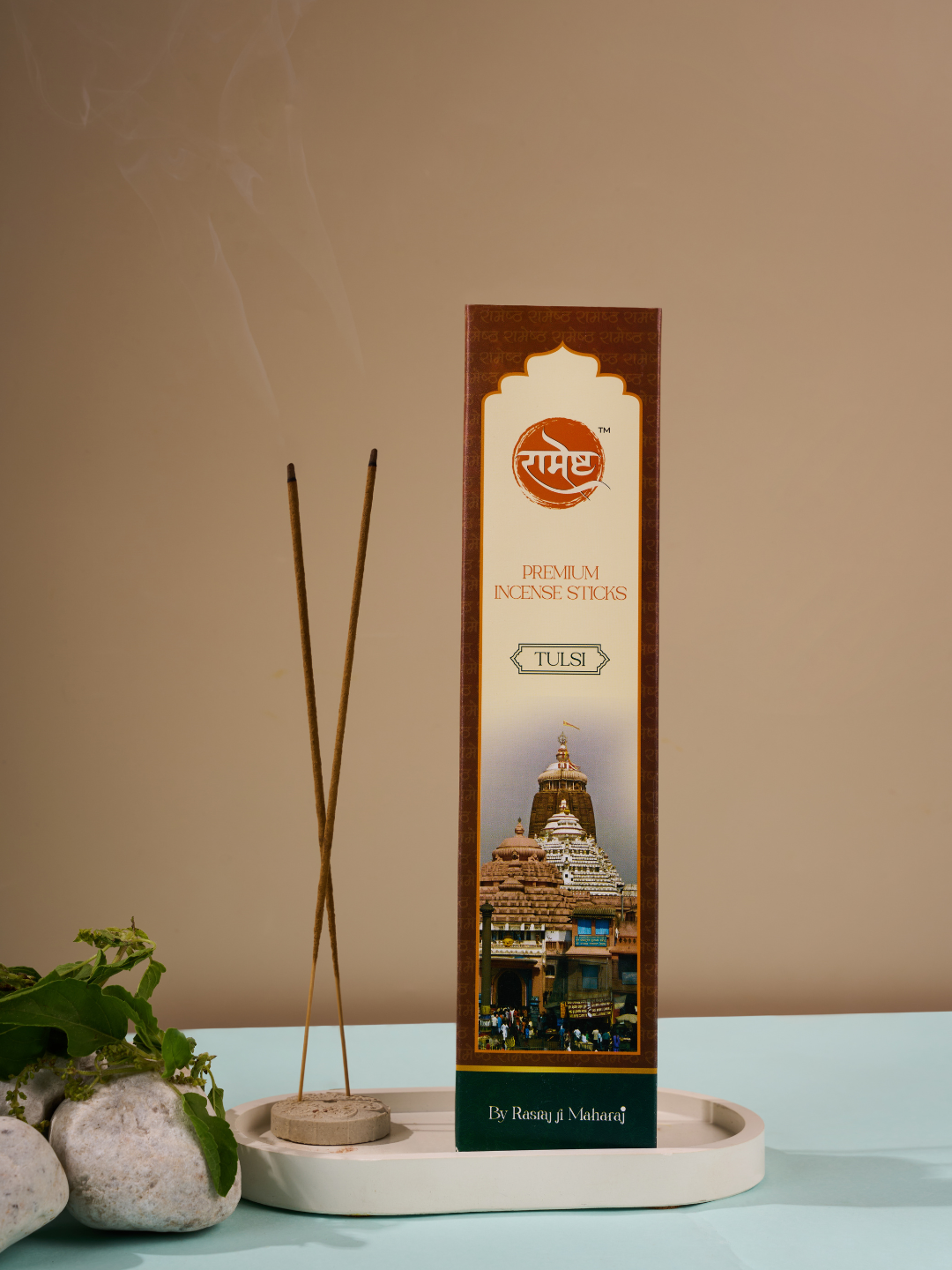 Premium Incense Sticks - Tulsi - Temple Series