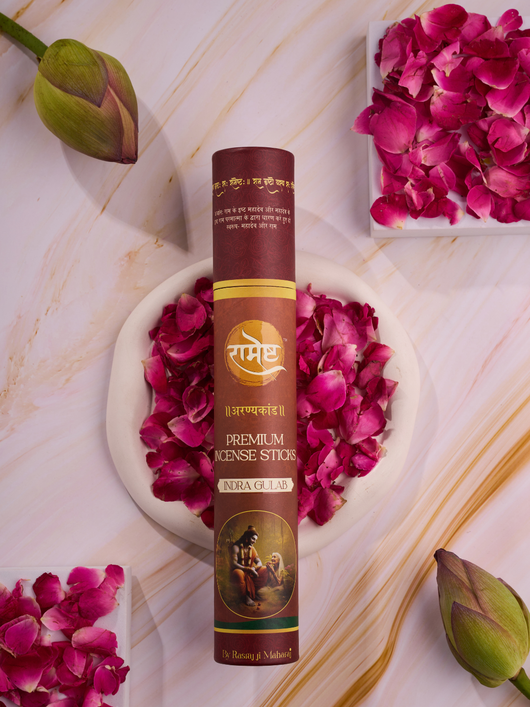Premium Incense Sticks - Indra Gulab