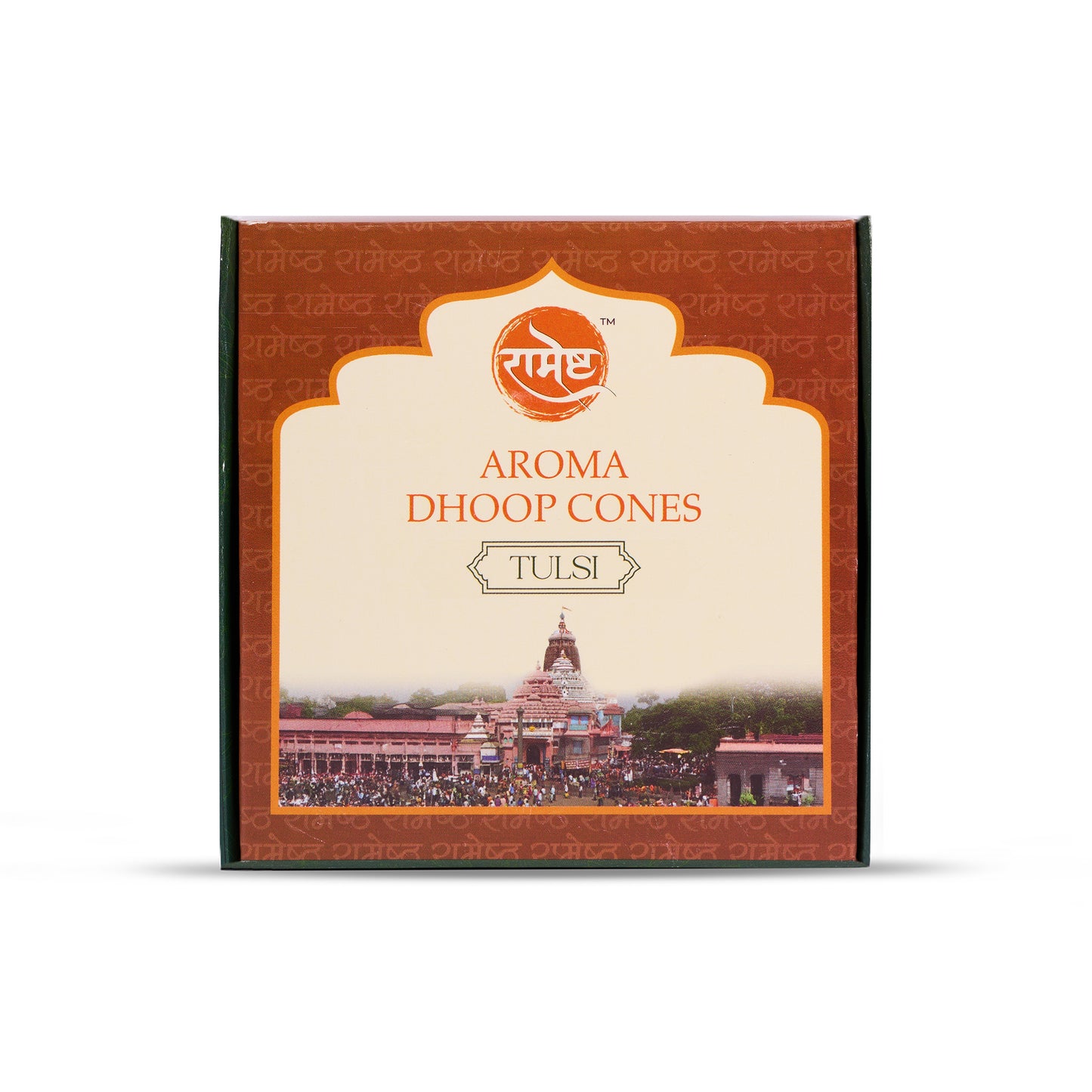 Aroma Dhoop Cones - Tulsi - Temple Series