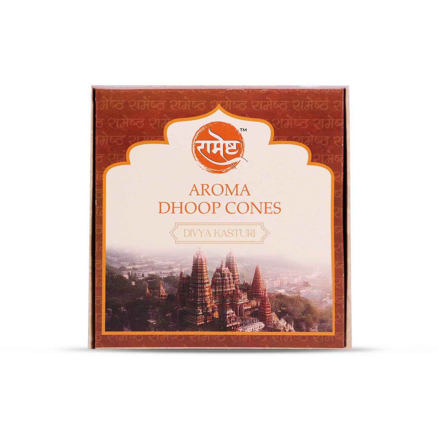 Aroma Dhoop Cones - Divya Kasturi- Temple Series