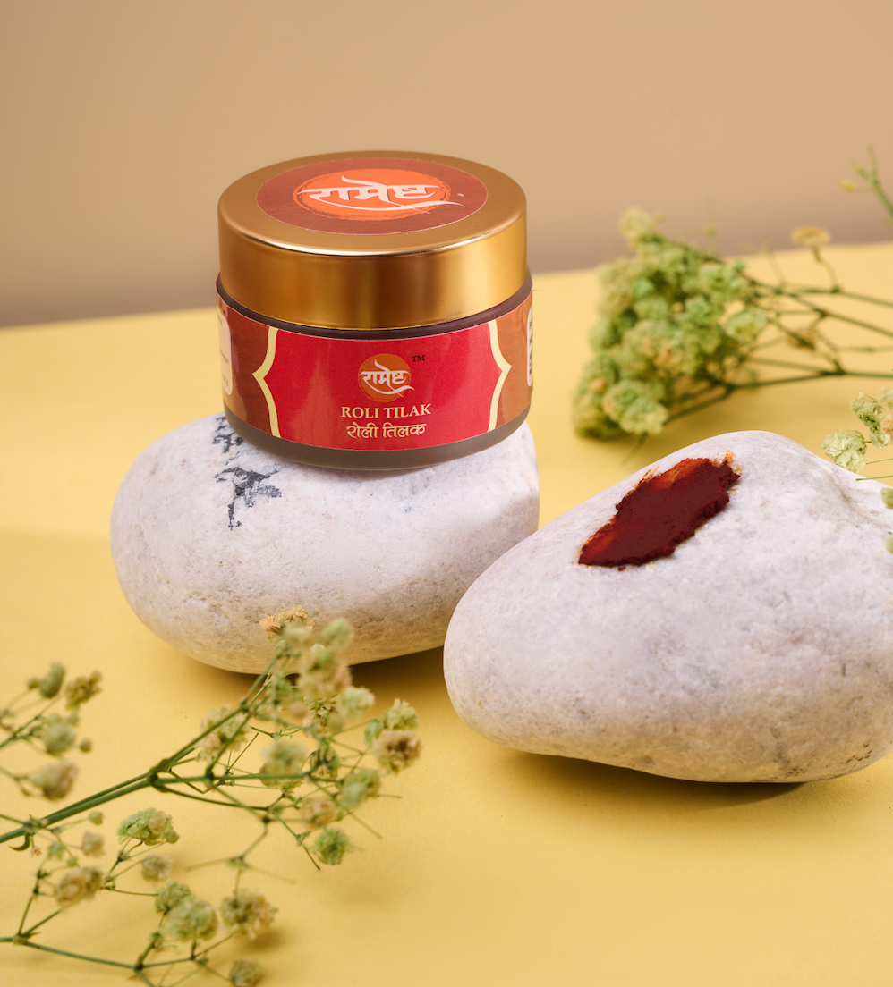 Ramesth Roli Tilak Paste Blessed & Energized by Rasraj Ji Maharaj - Tilak Series