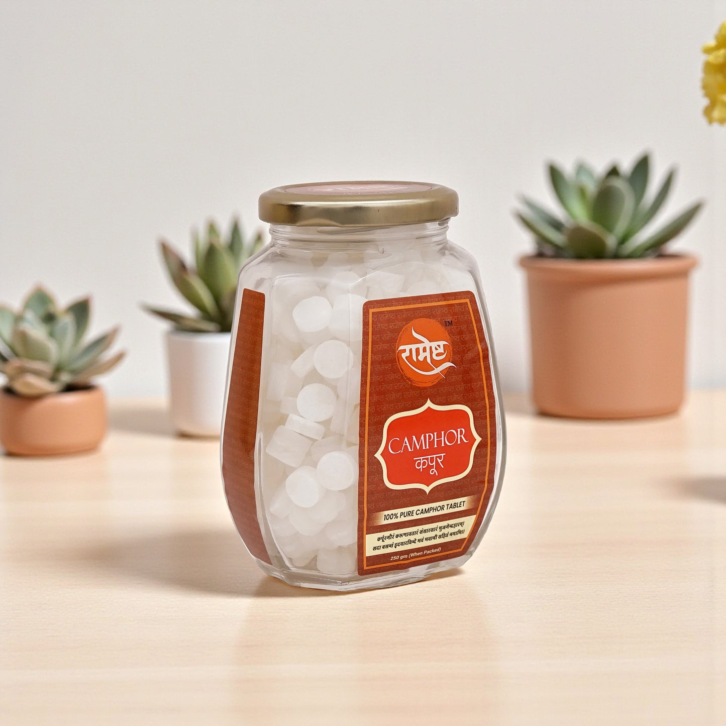 Camphor Tablets - 100 gm