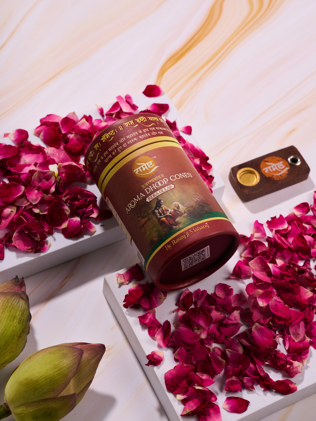 Aroma Dhoop Cones - Indra Gulab