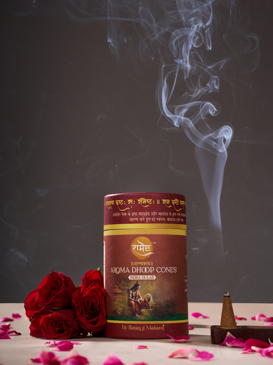 Aroma Dhoop Cones - Indra Gulab
