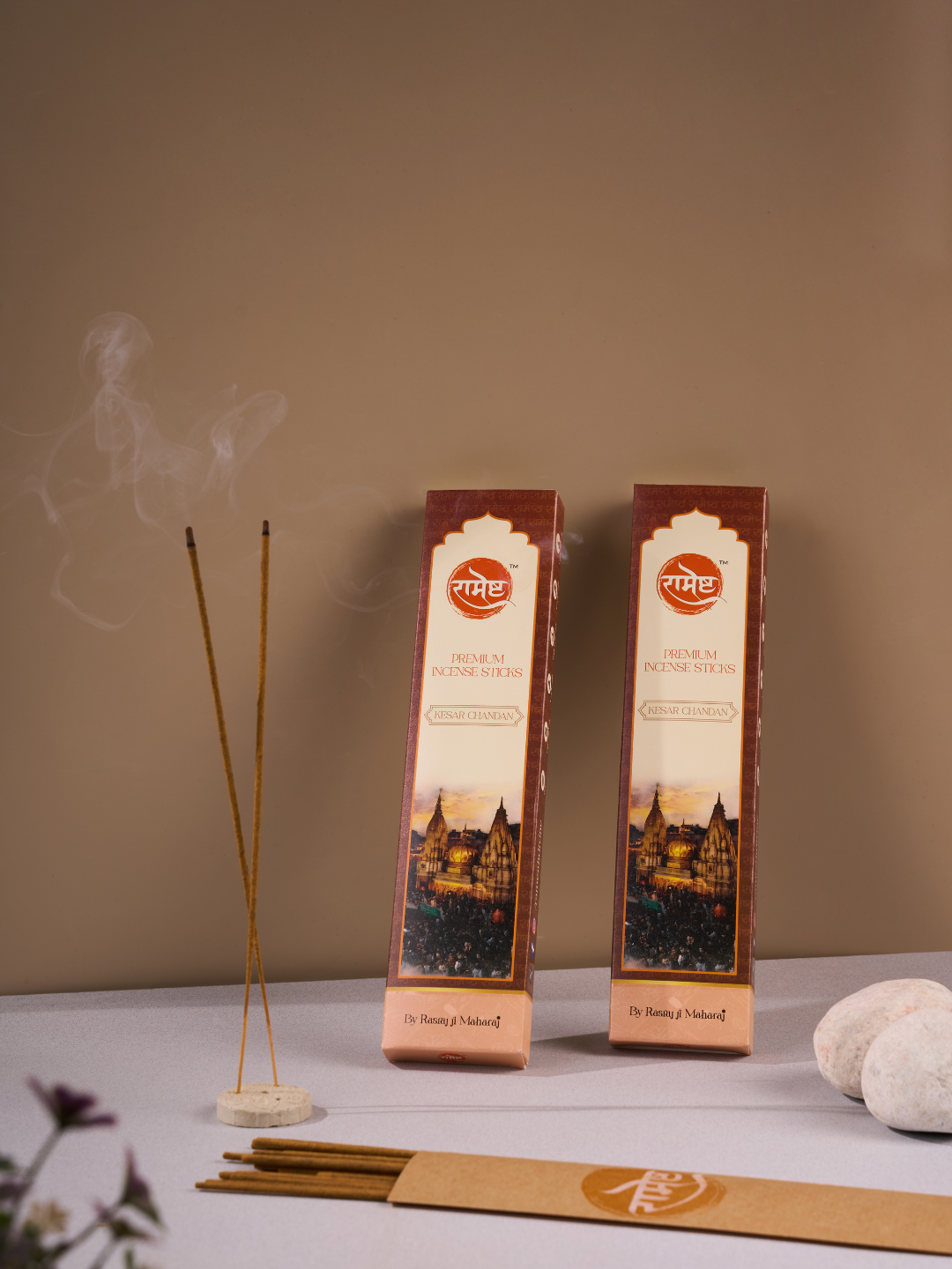 Premium Incense Sticks - Kesar Chandan - Temple Series