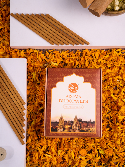 Aroma Dhoop Sticks - Kesar Chandan - Temple Series