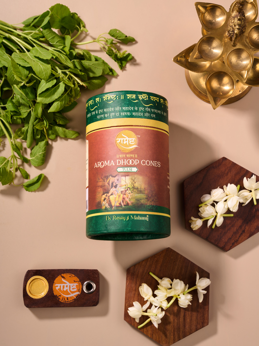 Aroma Dhoop Cones -Tulsi