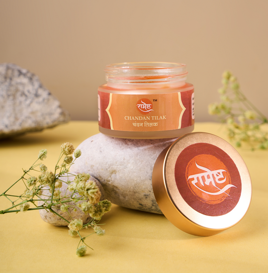 Ramesth Chandan Tilak Paste  Blessed & Energized by Rasraj Ji Maharaj - Tilak Series
