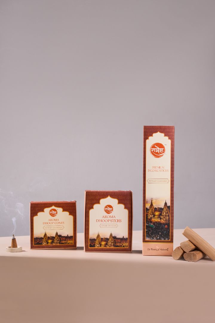 Kesar Chandan Temple Series Combo