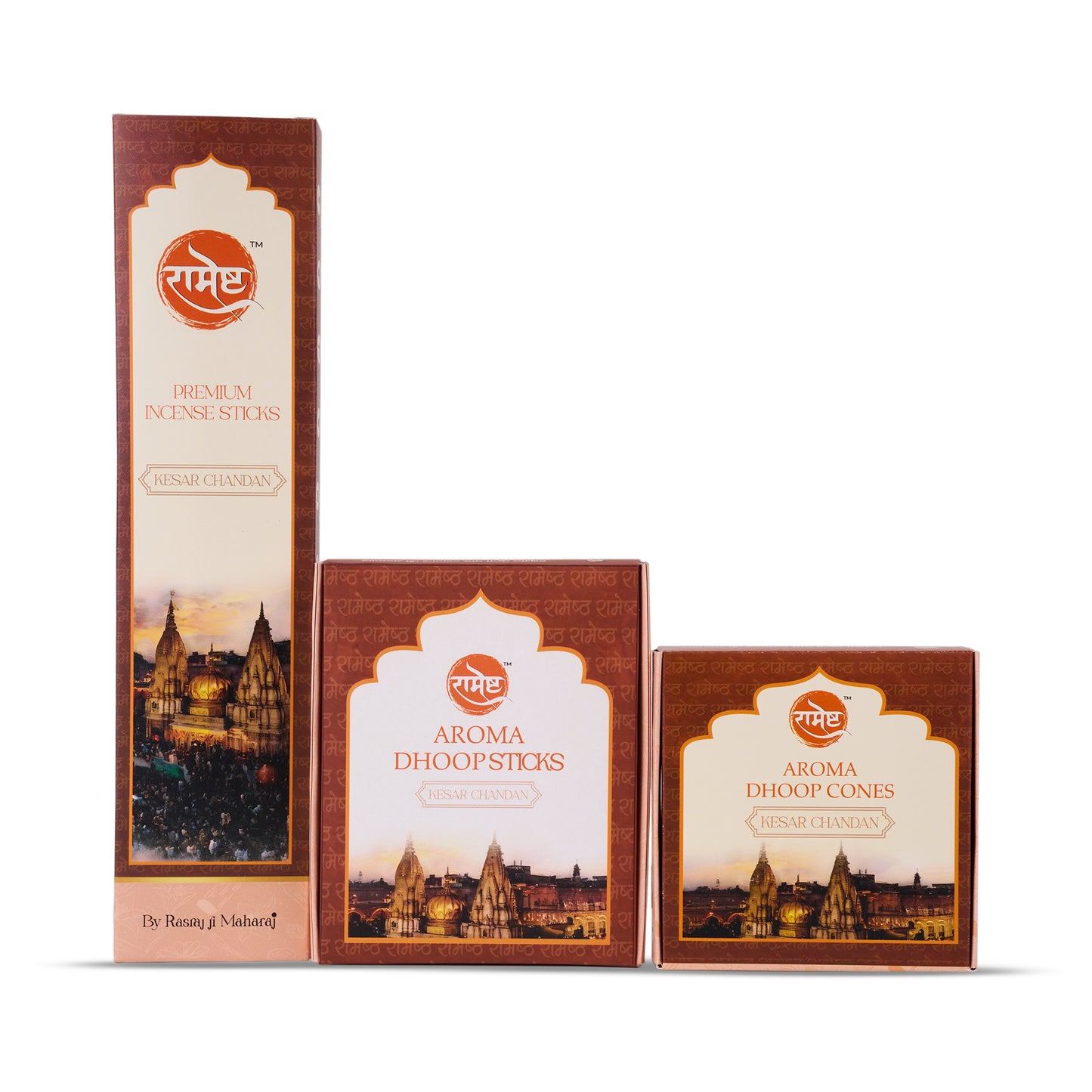 Kesar Chandan Temple Series Combo